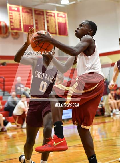 Thumbnail 3 in Cinco Ranch (A-Team) vs Cypress Woods (A Team) photogallery.