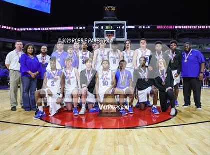 Thumbnail 3 in Hooks vs. Hitchcock (UIL 3A Basketball State Semifinal Medal Ceremony) photogallery.