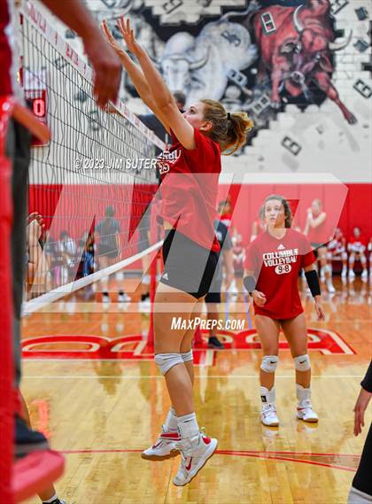 Thumbnail 1 in Columbus vs Giddings (Scrimmage) photogallery.
