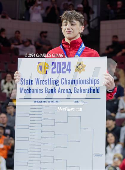 Thumbnail 1 in CIF Boys State Wrestling Championships (Awards) photogallery.