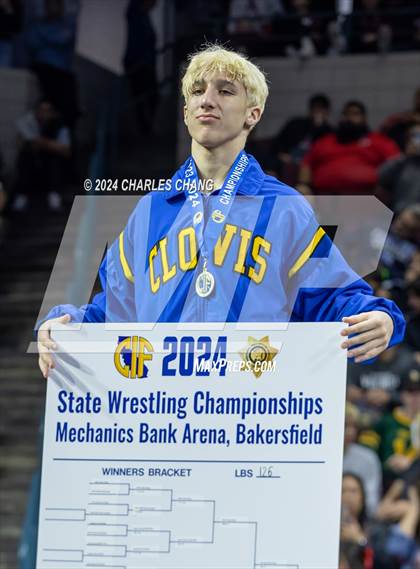 Thumbnail 2 in CIF Boys State Wrestling Championships (Awards) photogallery.