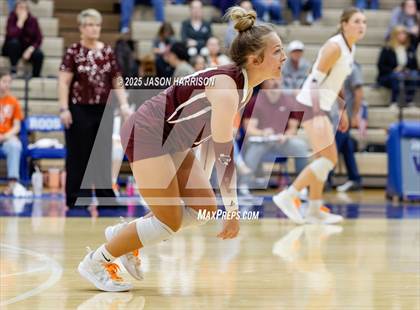 Thumbnail 2 in Saint Jo vs Jonesboro (UIL Volleyball 1A Region 2 Regional) photogallery.