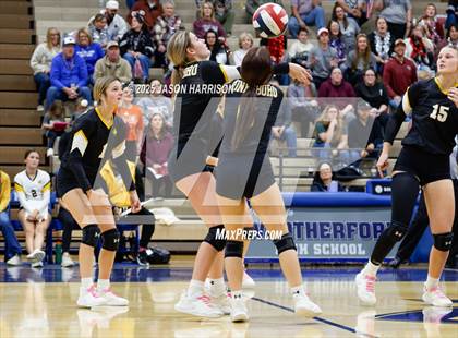 Thumbnail 1 in Saint Jo vs Jonesboro (UIL Volleyball 1A Region 2 Regional) photogallery.