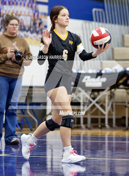 Thumbnail 1 in Saint Jo vs Jonesboro (UIL Volleyball 1A Region 2 Regional) photogallery.