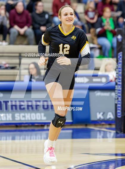 Thumbnail 1 in Saint Jo vs Jonesboro (UIL Volleyball 1A Region 2 Regional) photogallery.