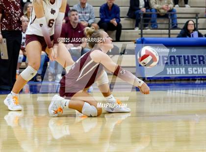 Thumbnail 3 in Saint Jo vs Jonesboro (UIL Volleyball 1A Region 2 Regional) photogallery.