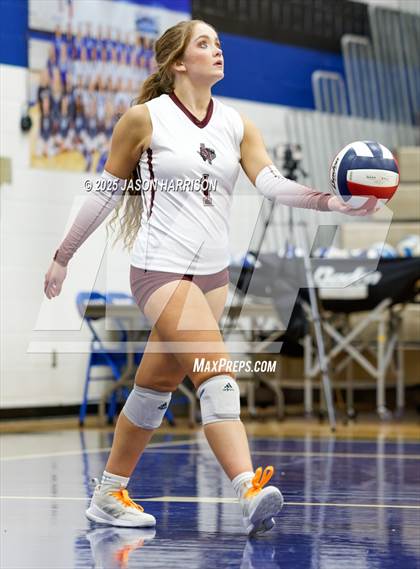 Thumbnail 1 in Saint Jo vs Jonesboro (UIL Volleyball 1A Region 2 Regional) photogallery.