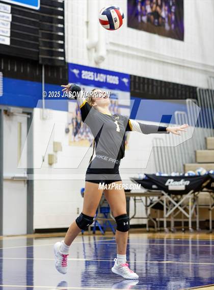 Thumbnail 1 in Saint Jo vs Jonesboro (UIL Volleyball 1A Region 2 Regional) photogallery.