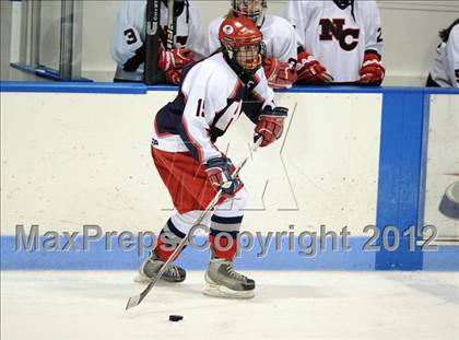 Thumbnail 3 in New Canaan vs. Hall/Conard (CHSGHA Final) photogallery.