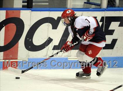 Thumbnail 2 in New Canaan vs. Hall/Conard (CHSGHA Final) photogallery.