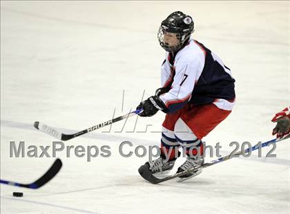 Thumbnail 2 in New Canaan vs. Hall/Conard (CHSGHA Final) photogallery.