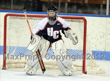 Thumbnail 2 in New Canaan vs. Hall/Conard (CHSGHA Final) photogallery.