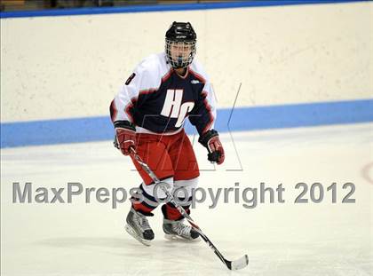 Thumbnail 3 in New Canaan vs. Hall/Conard (CHSGHA Final) photogallery.