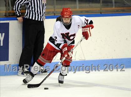 Thumbnail 2 in New Canaan vs. Hall/Conard (CHSGHA Final) photogallery.