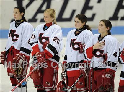 Thumbnail 2 in New Canaan vs. Hall/Conard (CHSGHA Final) photogallery.