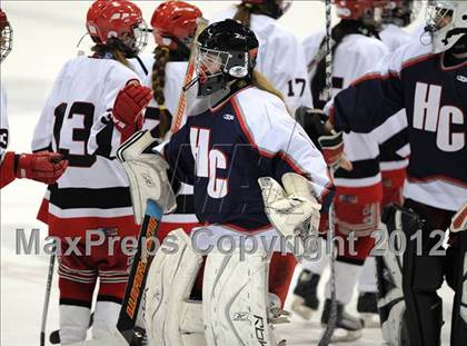 Thumbnail 3 in New Canaan vs. Hall/Conard (CHSGHA Final) photogallery.