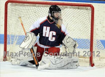 Thumbnail 2 in New Canaan vs. Hall/Conard (CHSGHA Final) photogallery.