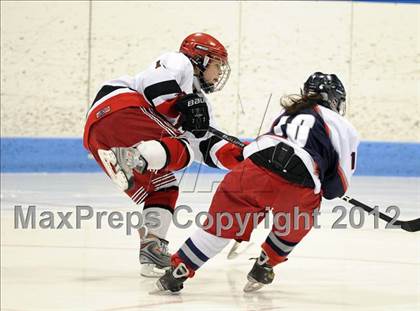Thumbnail 2 in New Canaan vs. Hall/Conard (CHSGHA Final) photogallery.