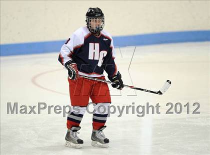 Thumbnail 1 in New Canaan vs. Hall/Conard (CHSGHA Final) photogallery.