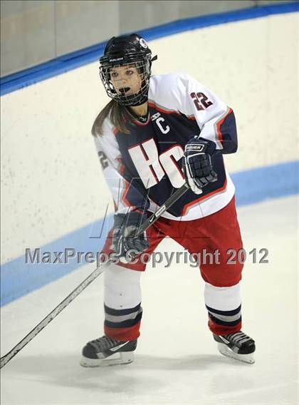 Thumbnail 2 in New Canaan vs. Hall/Conard (CHSGHA Final) photogallery.