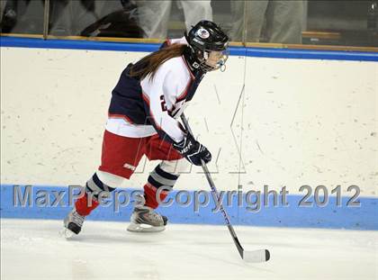Thumbnail 3 in New Canaan vs. Hall/Conard (CHSGHA Final) photogallery.