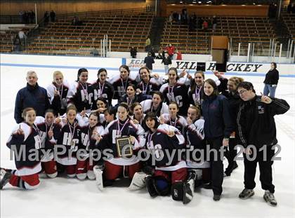 Thumbnail 3 in New Canaan vs. Hall/Conard (CHSGHA Final) photogallery.