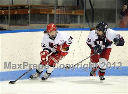 Thumbnail 2 in New Canaan vs. Hall/Conard (CHSGHA Final) photogallery.