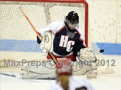 Thumbnail 2 in New Canaan vs. Hall/Conard (CHSGHA Final) photogallery.