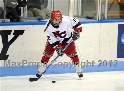 Thumbnail 3 in New Canaan vs. Hall/Conard (CHSGHA Final) photogallery.
