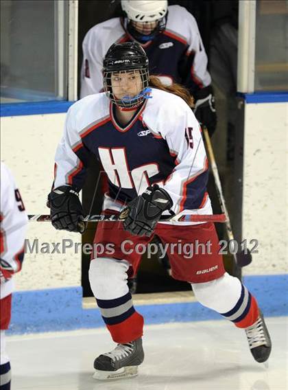 Thumbnail 3 in New Canaan vs. Hall/Conard (CHSGHA Final) photogallery.