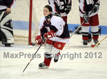 Thumbnail 3 in New Canaan vs. Hall/Conard (CHSGHA Final) photogallery.
