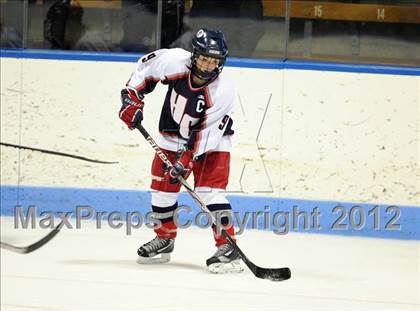Thumbnail 3 in New Canaan vs. Hall/Conard (CHSGHA Final) photogallery.
