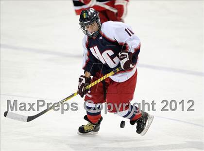 Thumbnail 3 in New Canaan vs. Hall/Conard (CHSGHA Final) photogallery.