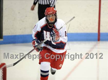 Thumbnail 3 in New Canaan vs. Hall/Conard (CHSGHA Final) photogallery.