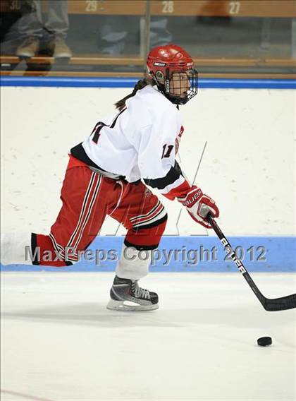 Thumbnail 3 in New Canaan vs. Hall/Conard (CHSGHA Final) photogallery.