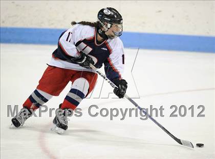 Thumbnail 3 in New Canaan vs. Hall/Conard (CHSGHA Final) photogallery.