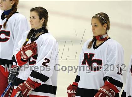 Thumbnail 3 in New Canaan vs. Hall/Conard (CHSGHA Final) photogallery.