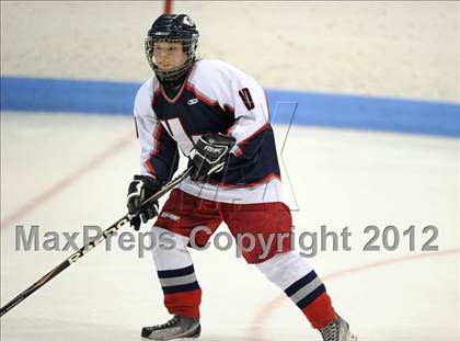 Thumbnail 3 in New Canaan vs. Hall/Conard (CHSGHA Final) photogallery.