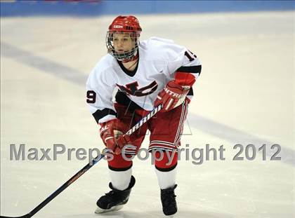 Thumbnail 2 in New Canaan vs. Hall/Conard (CHSGHA Final) photogallery.
