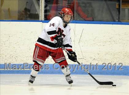 Thumbnail 3 in New Canaan vs. Hall/Conard (CHSGHA Final) photogallery.