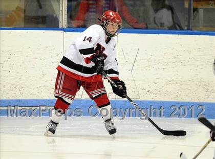 Thumbnail 2 in New Canaan vs. Hall/Conard (CHSGHA Final) photogallery.