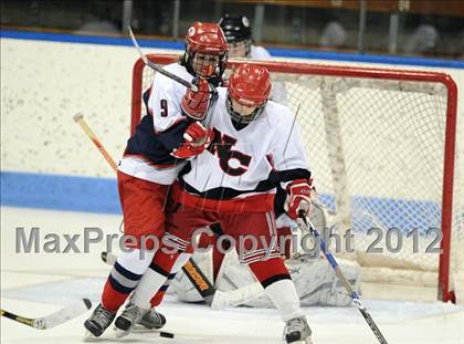 Thumbnail 3 in New Canaan vs. Hall/Conard (CHSGHA Final) photogallery.