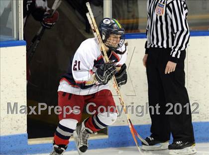 Thumbnail 3 in New Canaan vs. Hall/Conard (CHSGHA Final) photogallery.