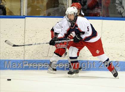 Thumbnail 1 in New Canaan vs. Hall/Conard (CHSGHA Final) photogallery.
