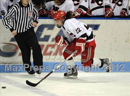 Thumbnail 2 in New Canaan vs. Hall/Conard (CHSGHA Final) photogallery.
