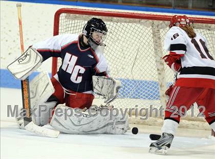 Thumbnail 3 in New Canaan vs. Hall/Conard (CHSGHA Final) photogallery.