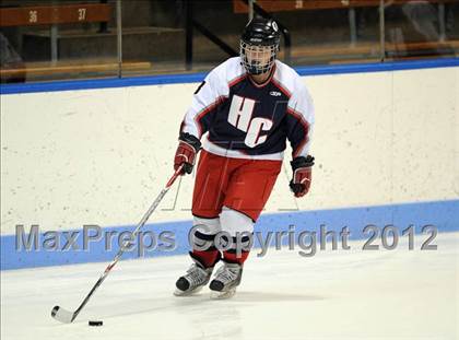 Thumbnail 2 in New Canaan vs. Hall/Conard (CHSGHA Final) photogallery.