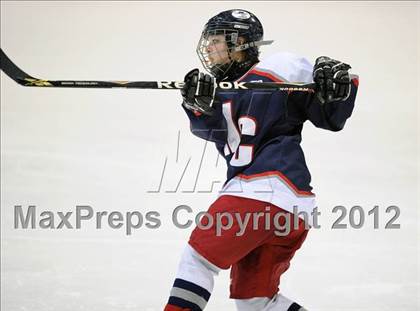 Thumbnail 2 in New Canaan vs. Hall/Conard (CHSGHA Final) photogallery.