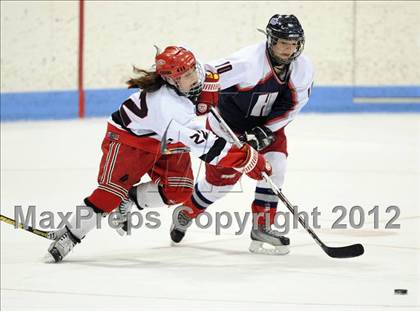 Thumbnail 3 in New Canaan vs. Hall/Conard (CHSGHA Final) photogallery.