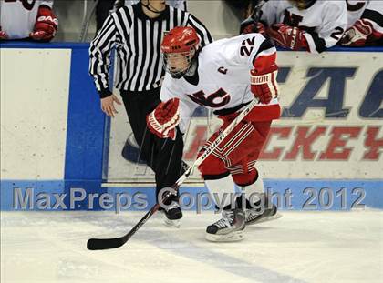 Thumbnail 3 in New Canaan vs. Hall/Conard (CHSGHA Final) photogallery.
